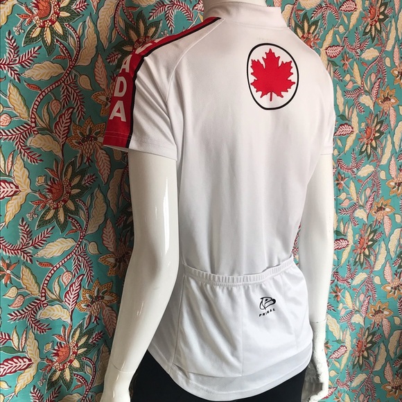 Primal Speed Pro Canada Cycling Jersey in White Women’s Size Small - Picture 4 of 17